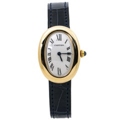 Retro Cartier Baignoire 3888 18K Yellow Gold Ladies Quartz Watch