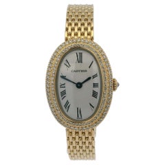Cartier Baignoire 82091177 18K Yellow Gold Factory Diamond Gran De Ris Bracelet