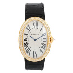 Cartier Baignoire Large 18K Yellow Gold Watch WB520022 3031