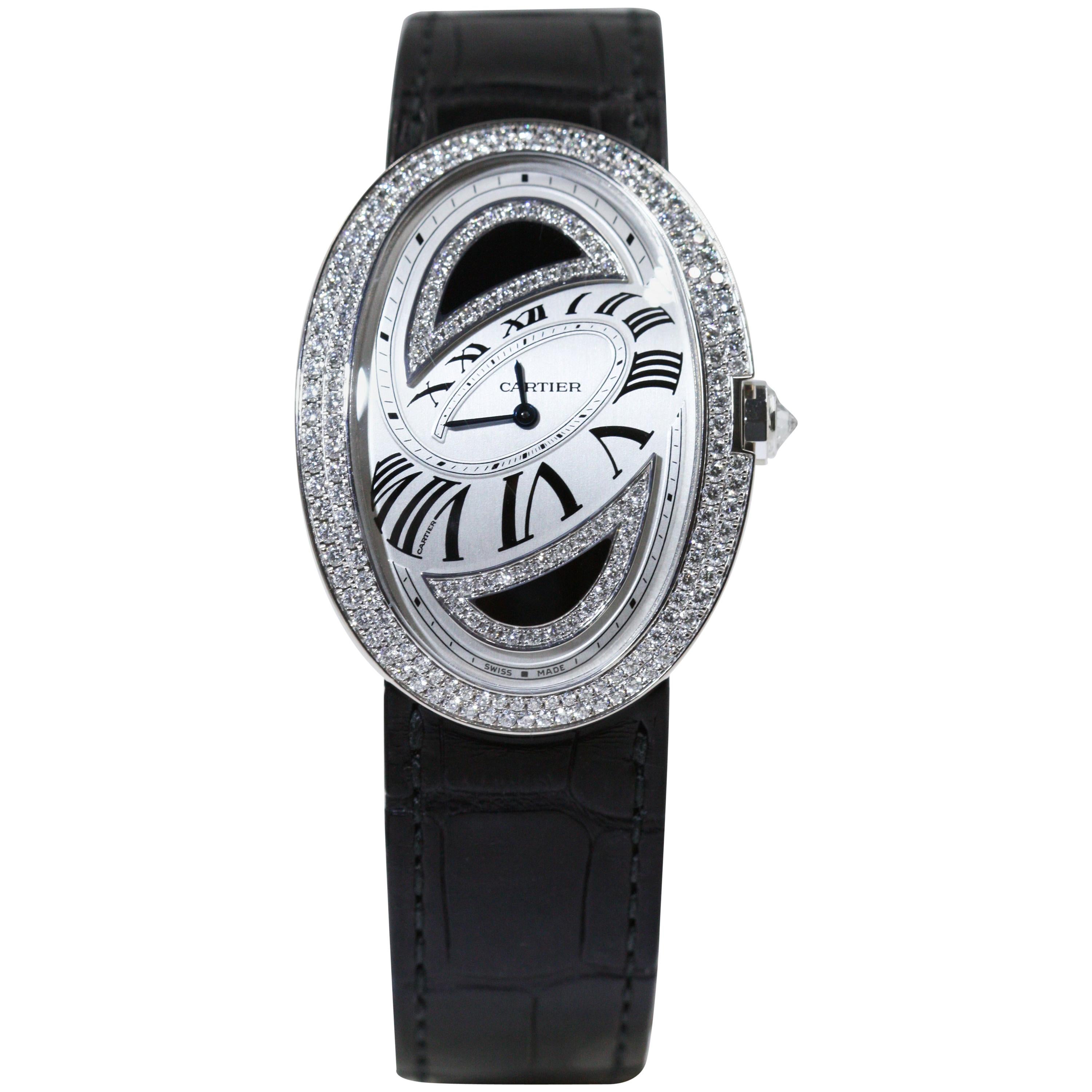 Cartier Baignoire Manual Ladies Watch For Sale