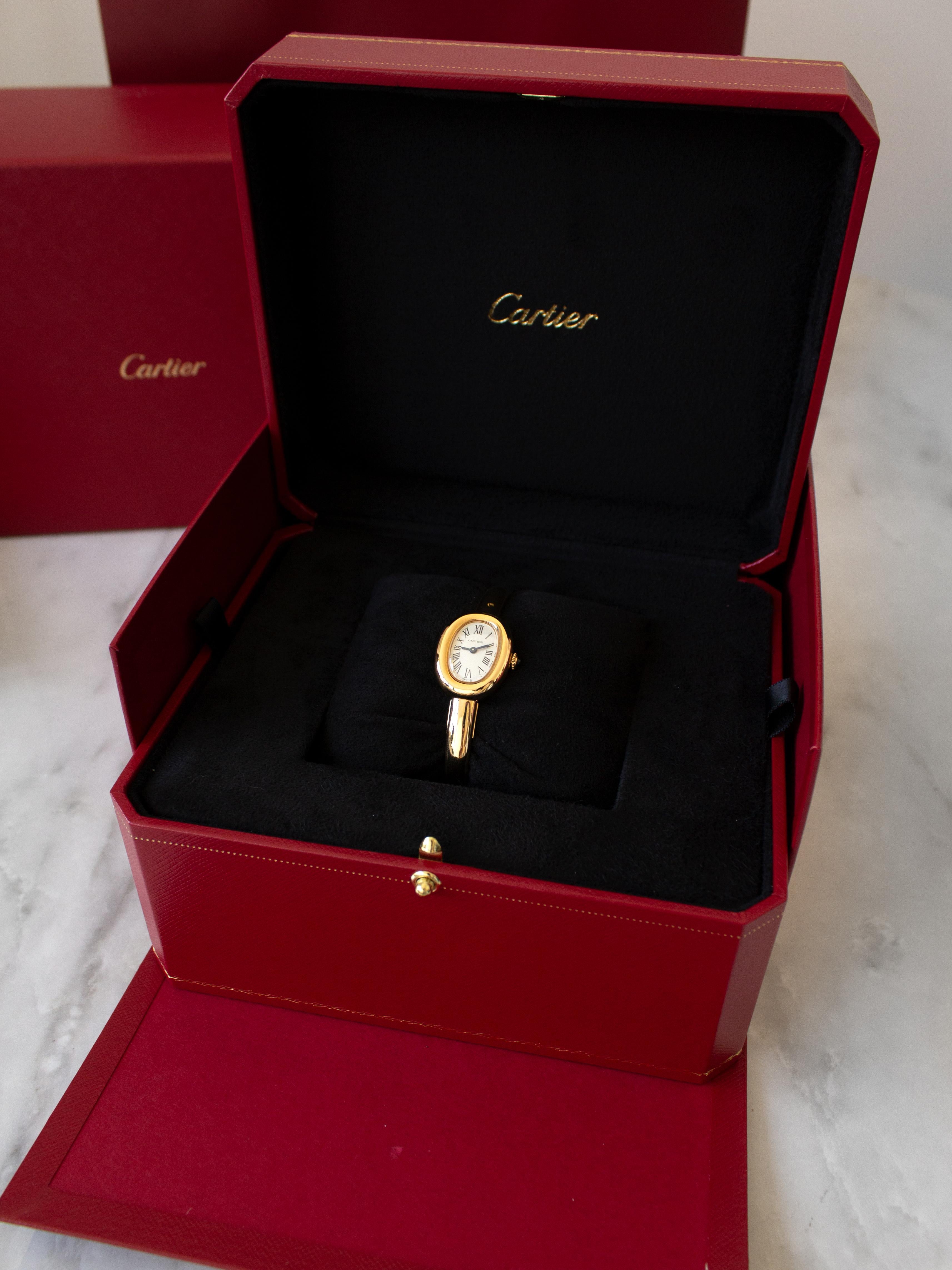 cartier bangle watch