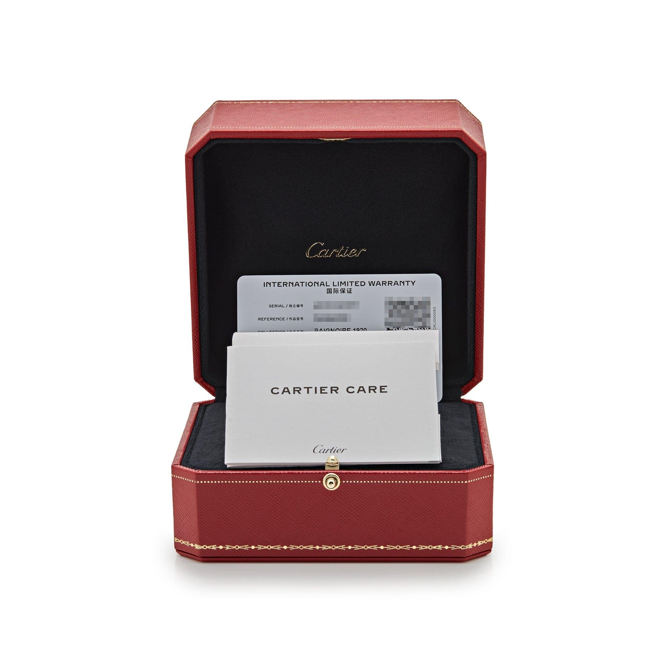 Cartier Baignoire Mini WGBA0020 Rose Gold Quartz (2024) For Sale 4