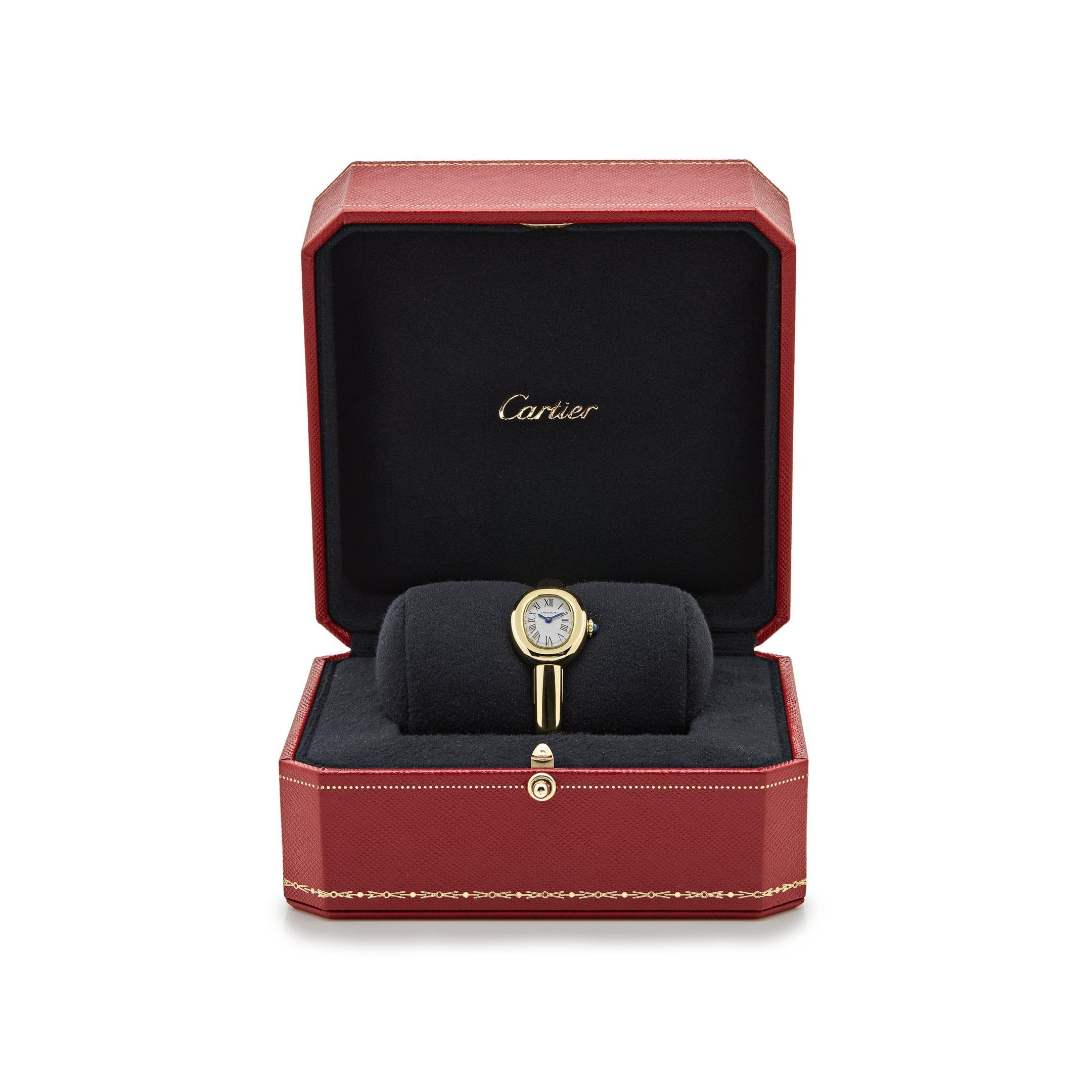 Cartier Baignoire Mini WGBA0021 Yellow Gold Quartz (2024) For Sale 4