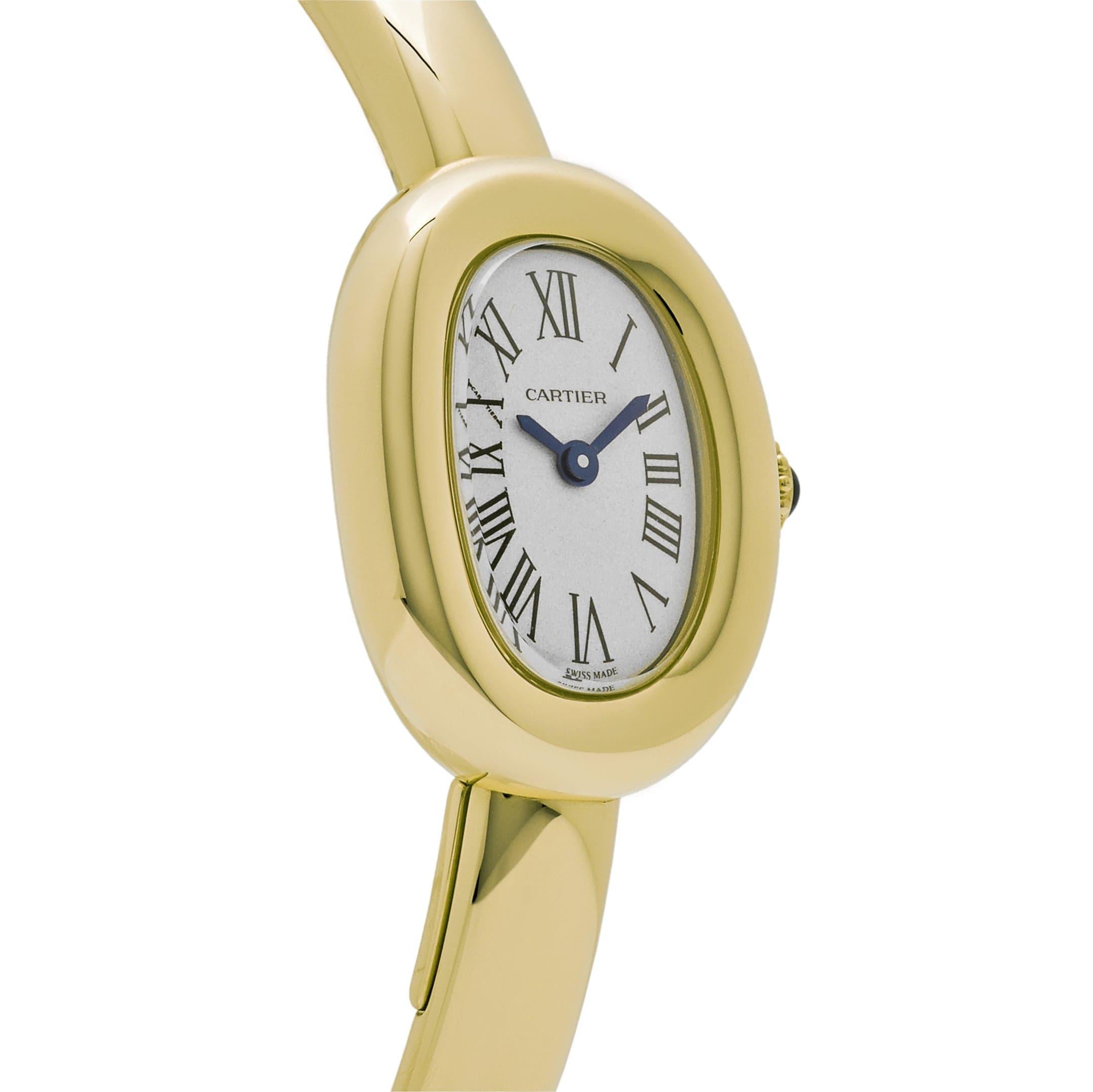 Women's Cartier Baignoire Mini WGBA0044 (WGBA0018) 'Ladies' Yellow Gold Quartz (2025) For Sale