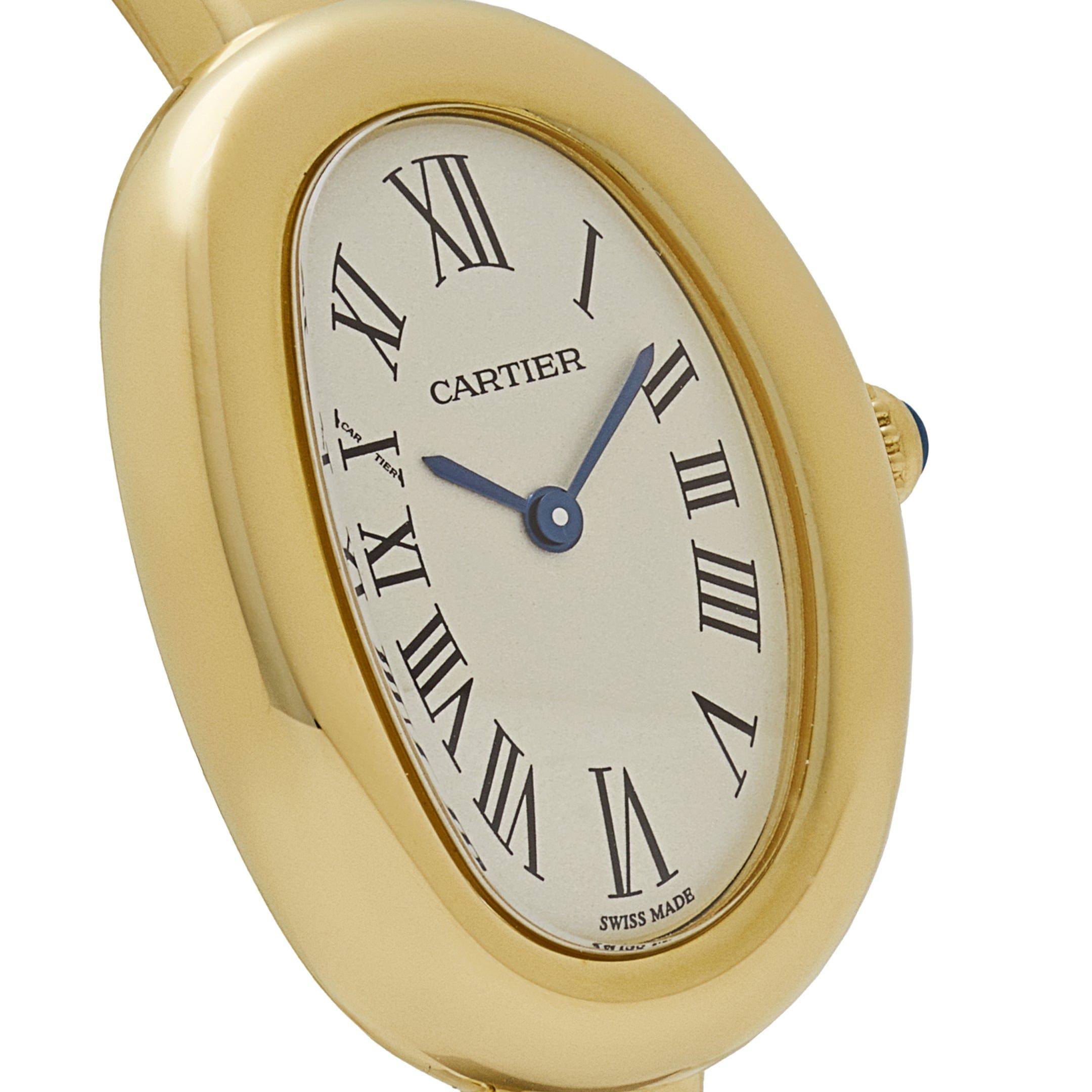 Women's Cartier Baignoire Small WGBA0024 Yellow Gold Quartz (2024) For Sale