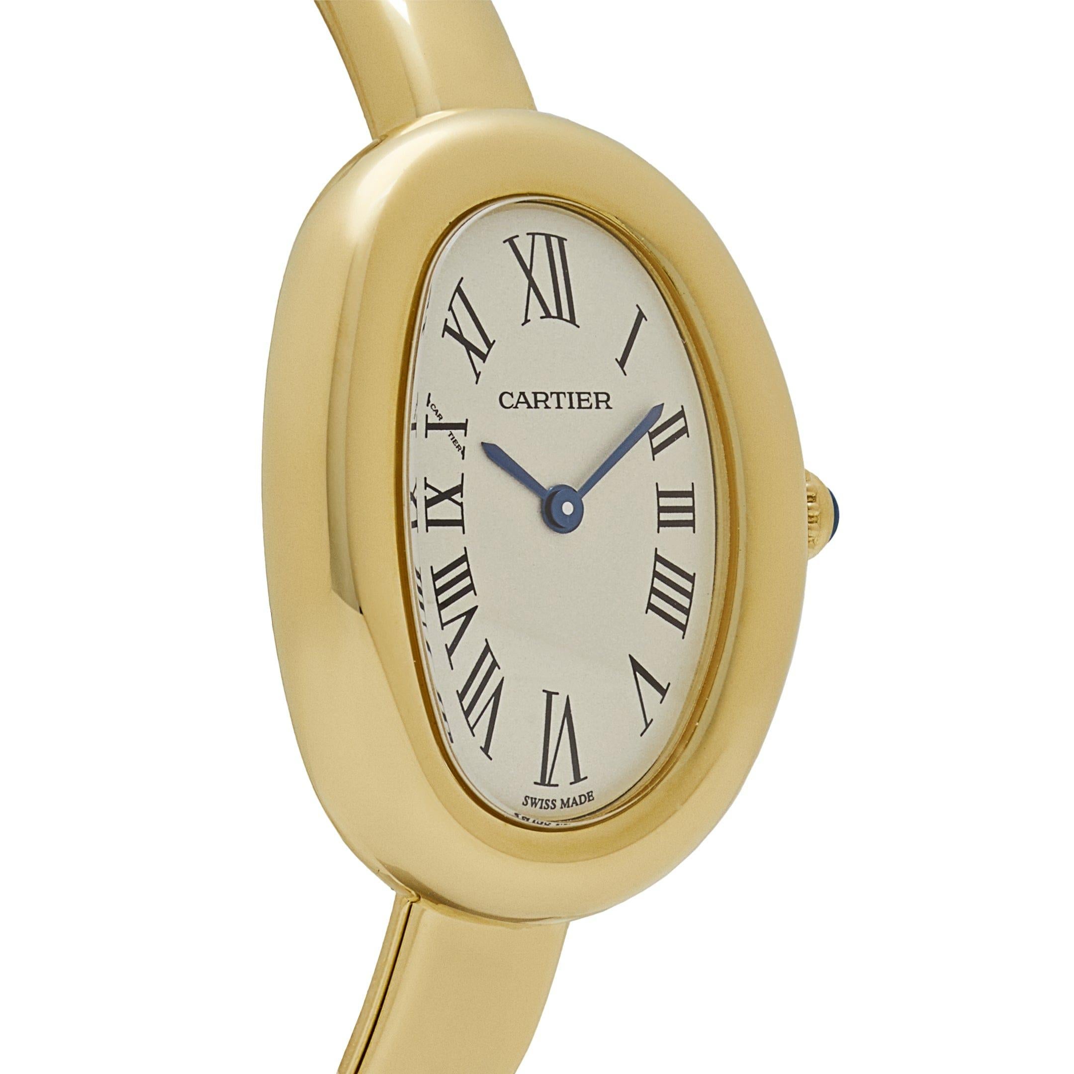 Cartier Baignoire Small WGBA0024 Yellow Gold Quartz (2024) For Sale 2