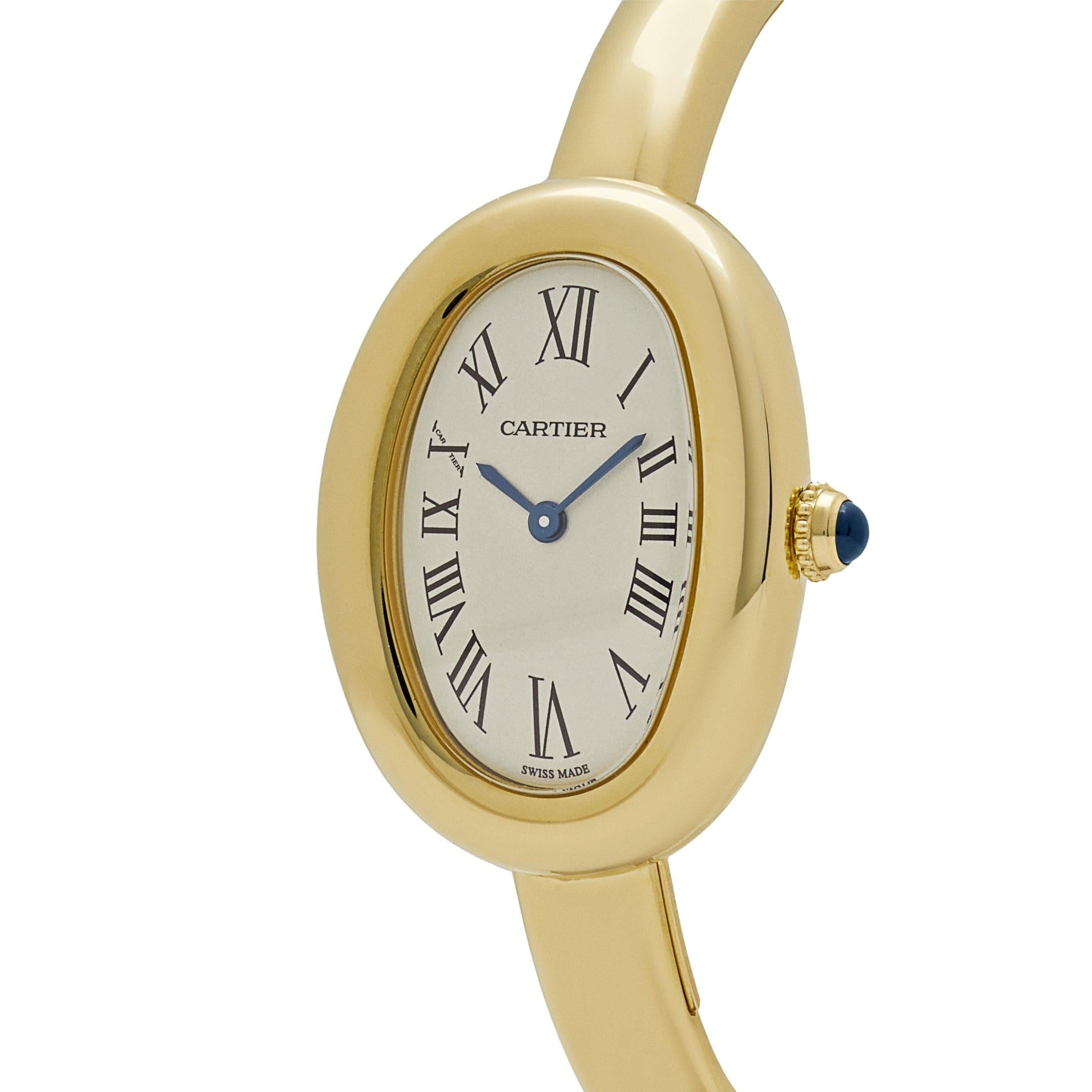 Cartier Baignoire Small WGBA0024 Yellow Gold Quartz (2024) For Sale 3