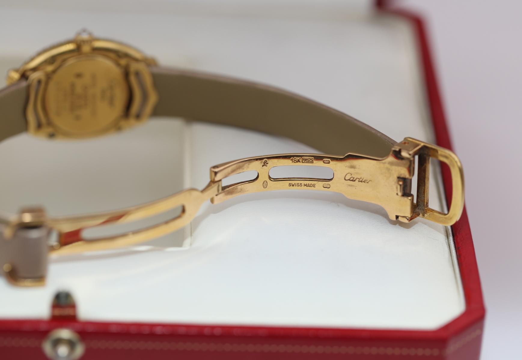Cartier Baignoire Tutti Frutti, boîte limitée 18 carats, diamants, rubis et saphirs, 1990 1