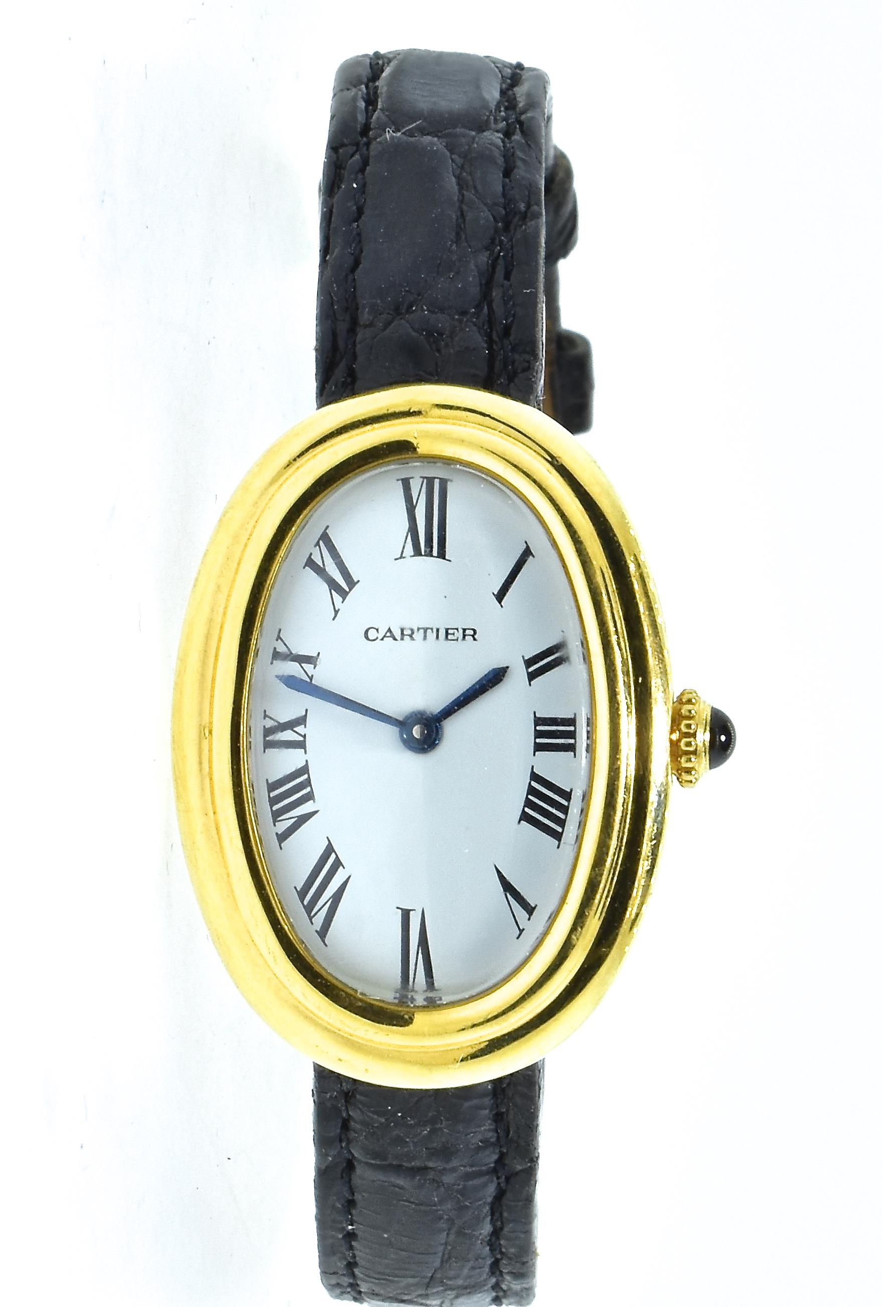 montre baignoire cartier occasion