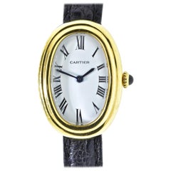 Cartier Baignoire Vintage-Armbanduhr:: um 1980