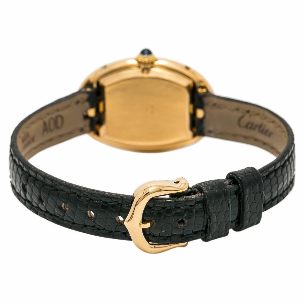 Cartier Baignoire Reference #:W8000009. mechanical-hand-wind. Verified and Certified by WatchFacts. 1 year warranty offered by WatchFacts.
