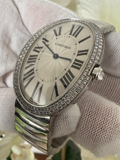 Cartier Baignoire WB520010 Large 18K White Gold Box & Papers