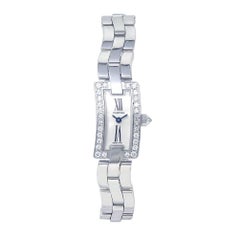 Cartier Ballerine 18 Karat White Gold Swiss Quartz Diamond Ladies Watch WG40033J