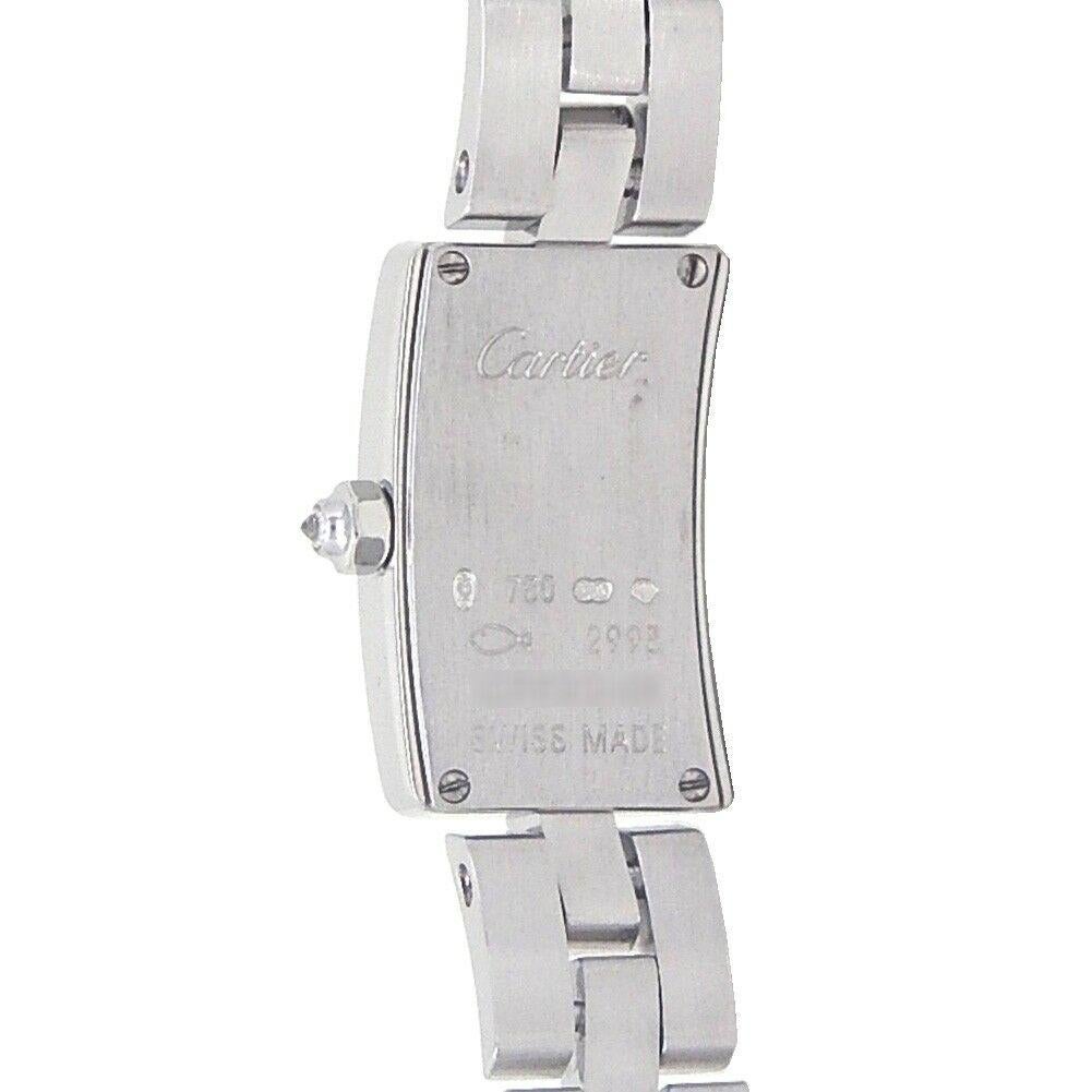 Cartier Ballerine 18 Karat White Gold Swiss Quartz Diamond Ladies Watch WG40033J For Sale 1