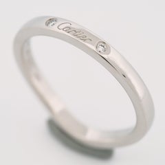 Cartier Ballerine 3P Diamanten Ehering Pt 48
