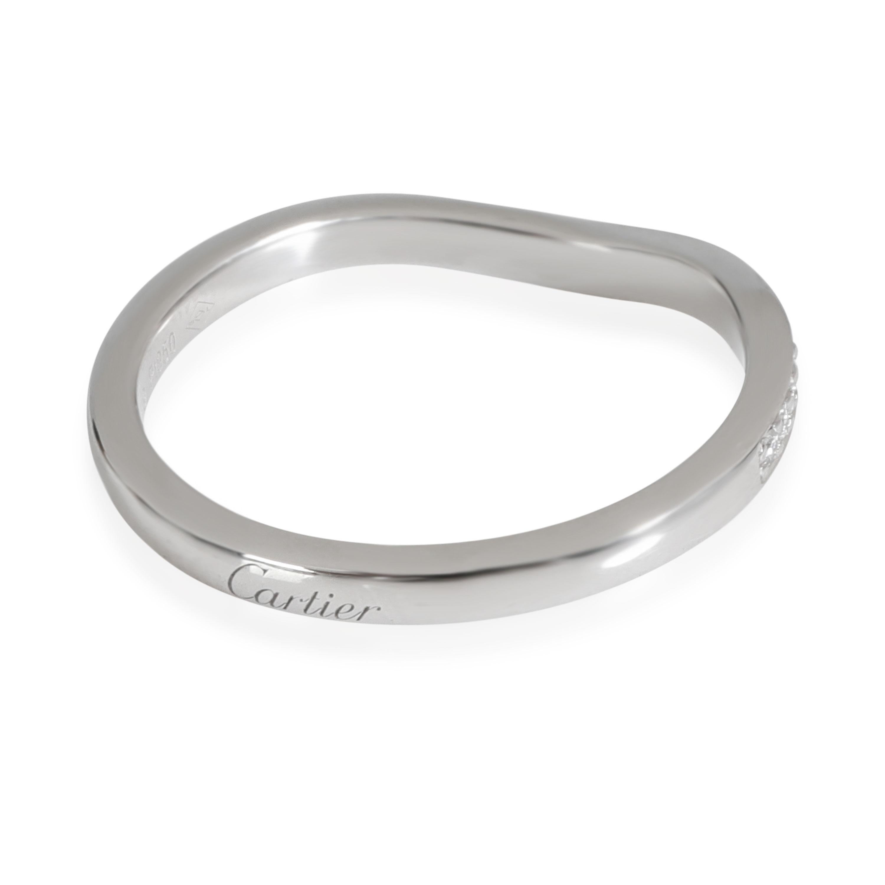 Cartier Ballerine Curved Diamond Band in Platinum 0.09 CTW

PRIMARY DETAILS
SKU: 116569
Listing Title: Cartier Ballerine Curved Diamond Band in Platinum 0.09 CTW
Condition Description: Retails for 3500 USD. In excellent condition and recently