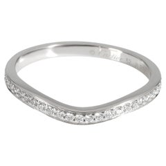 Cartier Ballerine Curved Diamond Band in Platinum 0.09 Ctw