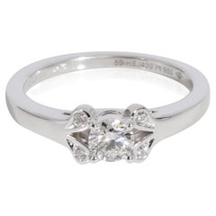 Cartier Ballerine Diamond Engagement Ring in 950 Platinum F VS1 0.27 CTW