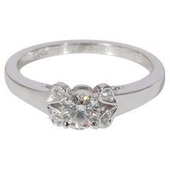 Cartier Ballerine Diamond Engagement Ring in 950 Platinum H VVS2 0.37 CT