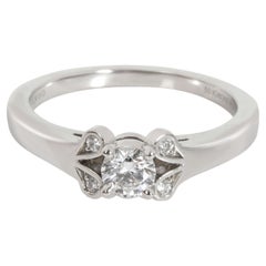 Cartier Ballerine Diamond Engagement Ring in Platinum E VVS2 0.27 Ct
