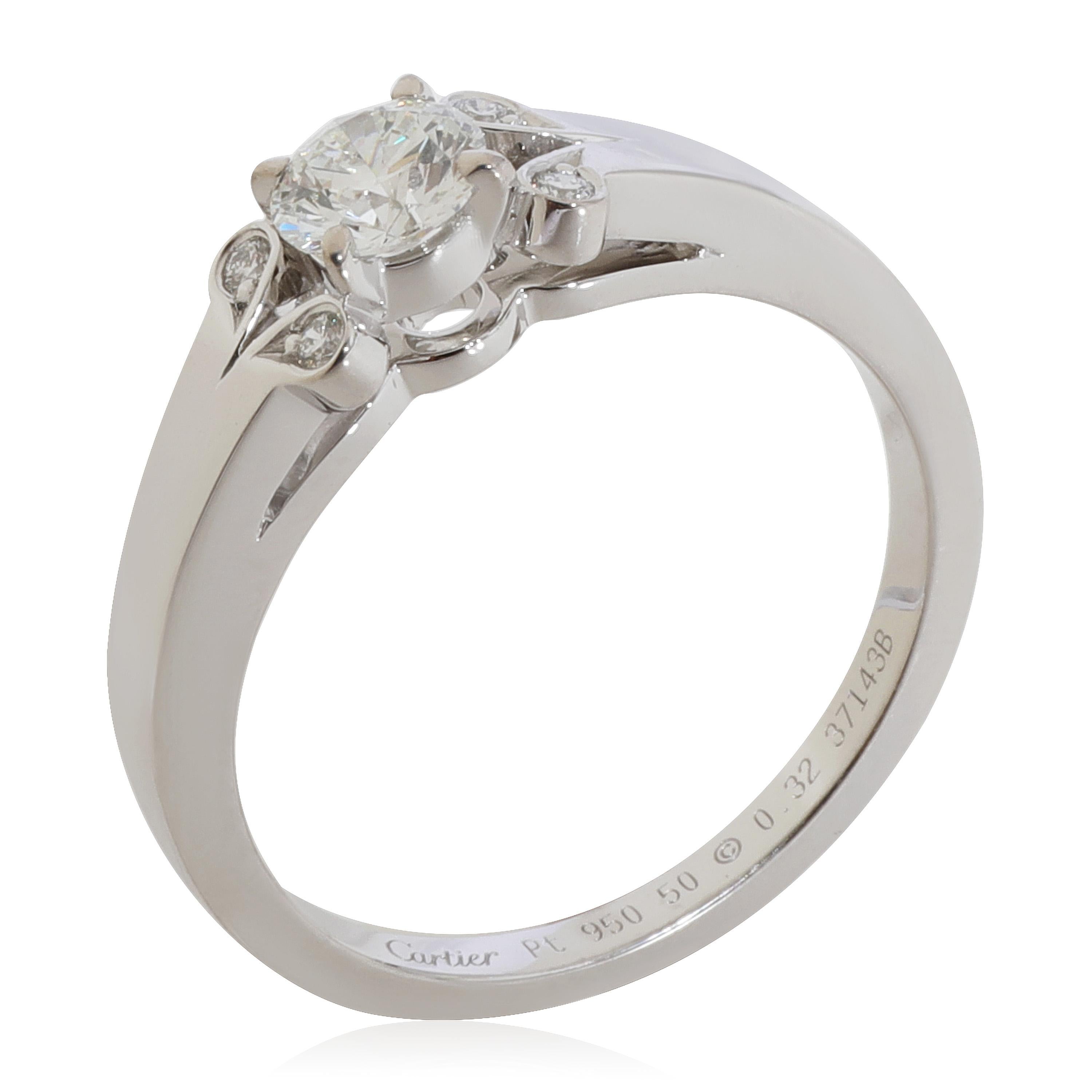 Cartier Ballerine Diamond Engagement Ring in Platinum F VVS2 0.35 CT

PRIMARY DETAILS
SKU: 124315
Listing Title: Cartier Ballerine Diamond Engagement Ring in Platinum F VVS2 0.35 CT
Condition Description: Retails for 5100 USD. In excellent condition