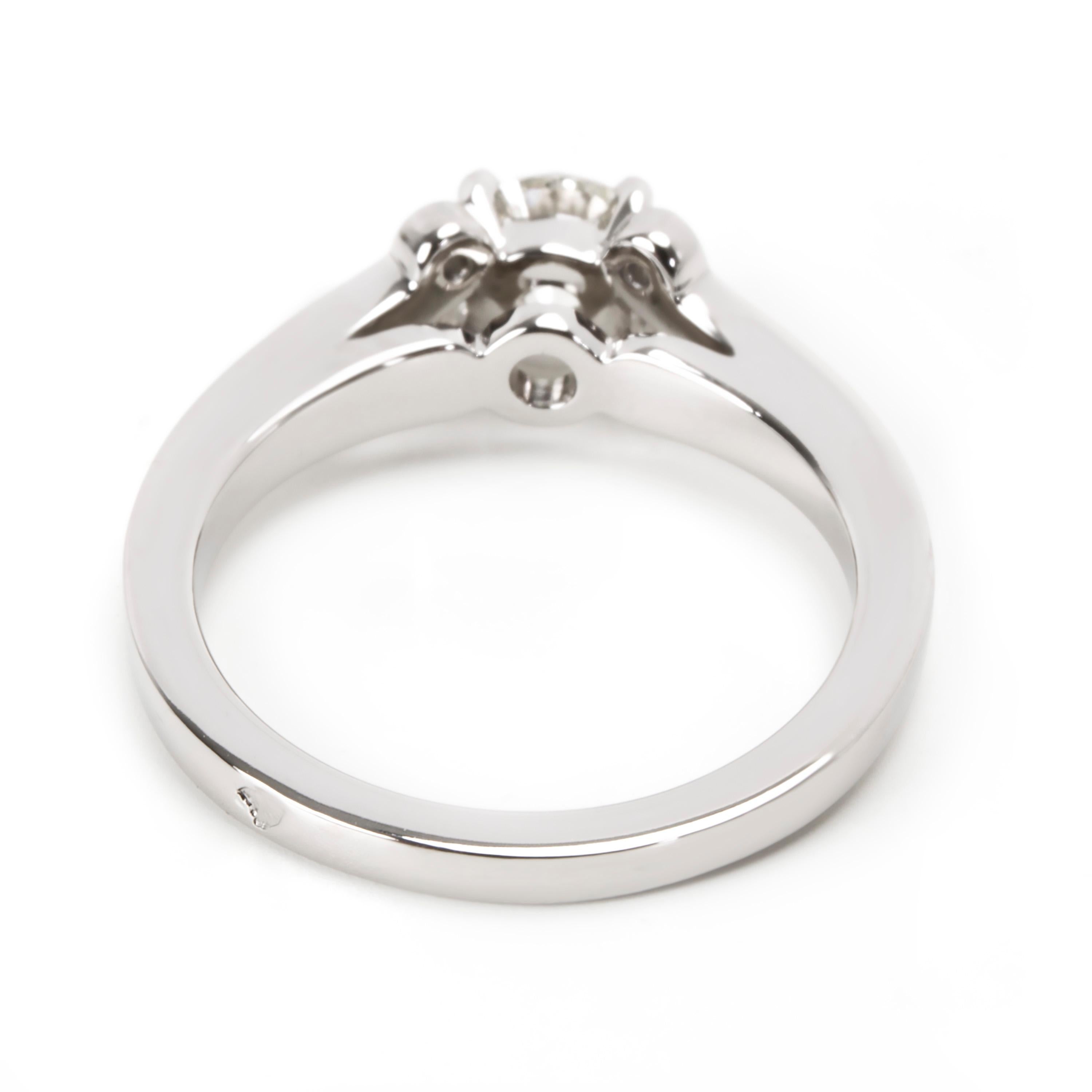 
Cartier Ballerine Diamond Engagement Ring in Platinum GIA H VVS1 0.49 CTW

PRIMARY DETAILS
SKU: 097990
Listing Title: Cartier Ballerine Diamond Engagement Ring in Platinum GIA H VVS1 0.49 CTW
Condition Description: In excellent condition and