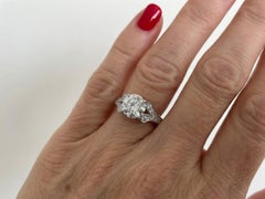 Cartier Ballerine Diamond Platinum Engagement Ring