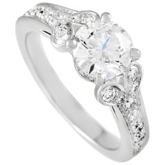 Cartier Ballerine Platinum 1.84 Carat Diamond Engagement Ring