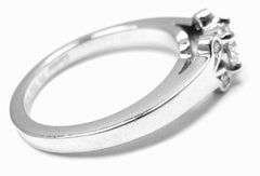 Cartier Ballerine Platinum Diamond Engagement Ring