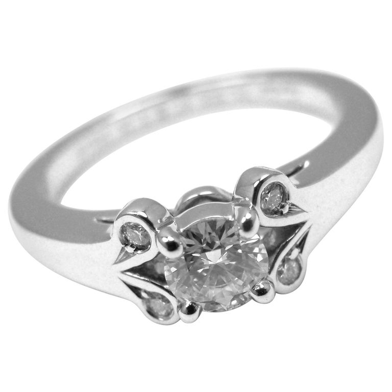 Cartier Ballerine Platinum Diamond Engagement Ring For Sale at 1stDibs |  cartier engagement rings, proposal ring cartier, cartier ballerine ring
