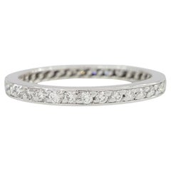 Cartier BALLERINE Eternity-Ring mit runden Diamanten, französischer Pavé-Fassung