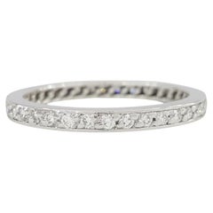 Cartier BALLERINE Round Diamonds French Pave Set Full Eternity Ring
