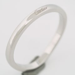 Cartier Ballerine Hochzeit Band Ring Pt 57