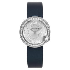 Cartier Ballon Blanc De Cartier 30MM Diamonds Silver Dial Quartz Watch W4BL0003