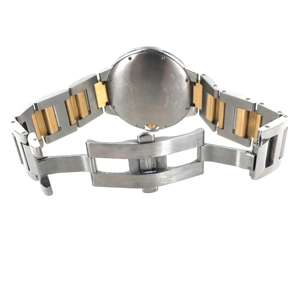 Women's or Men's Cartier Ballon Bleu 18 Karat Rose Gold Stainless Steel Automatic Watch