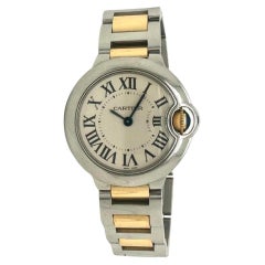 Cartier Ballon Bleu 18k Gold/Edelstahl 28mm REF W69007Z3