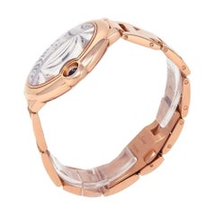 Cartier Ballon Bleu 18 Karat Rose Gold Automatic Men's Watch WGBB0016