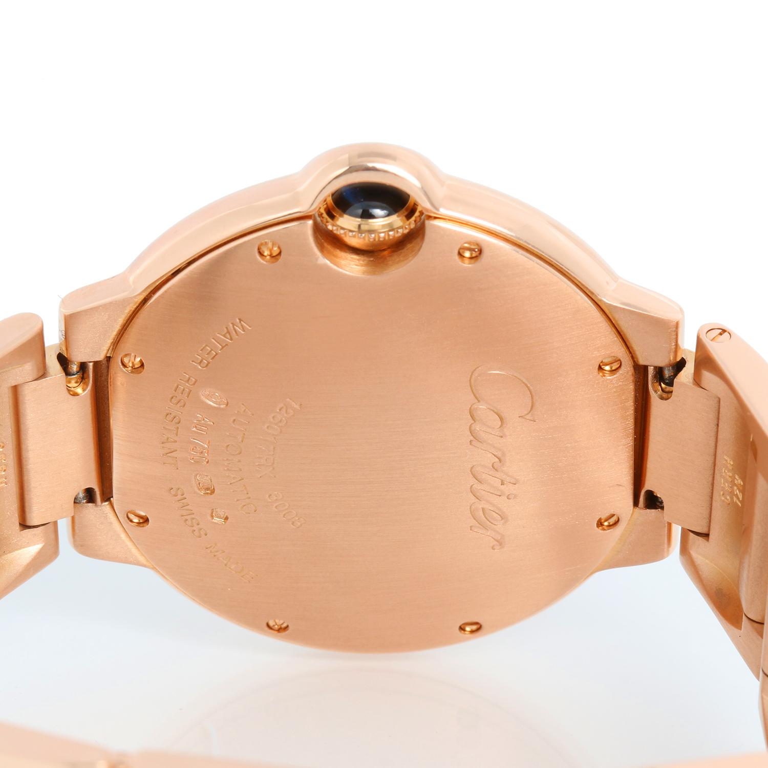 Cartier Montre midsize Ballon Bleu 18K Rose Gold Ladies WGBB0009 3003 1