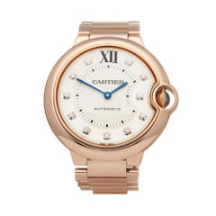 Cartier Ballon Bleu 18K Rose Gold WE902026 or 3003 Wristwatch
