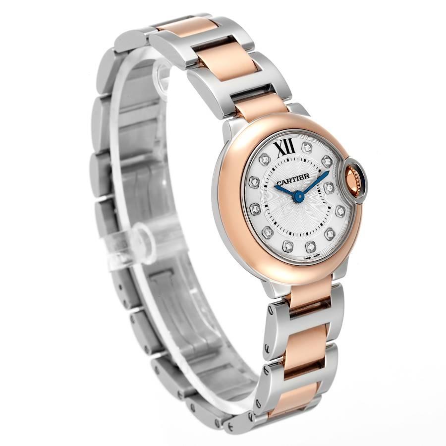 cartier watch women rose gold