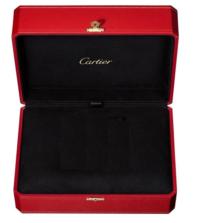 Women's or Men's Cartier Ballon Bleu Quartz Pink Gold Steel and Diamond Watch W3BB0009