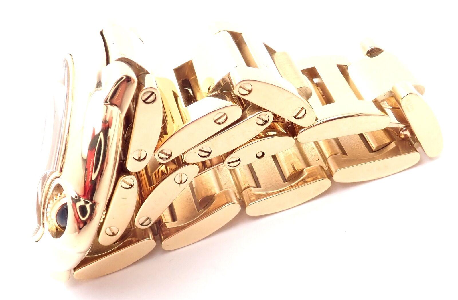 cartier gold ballon bleu watch