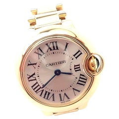 Cartier Ballon Bleu 28mm Quartz Yellow Gold Watch W69001Z2