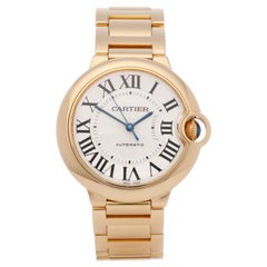 Cartier Ballon Bleu 3002 Unisex Yellow Gold Watch