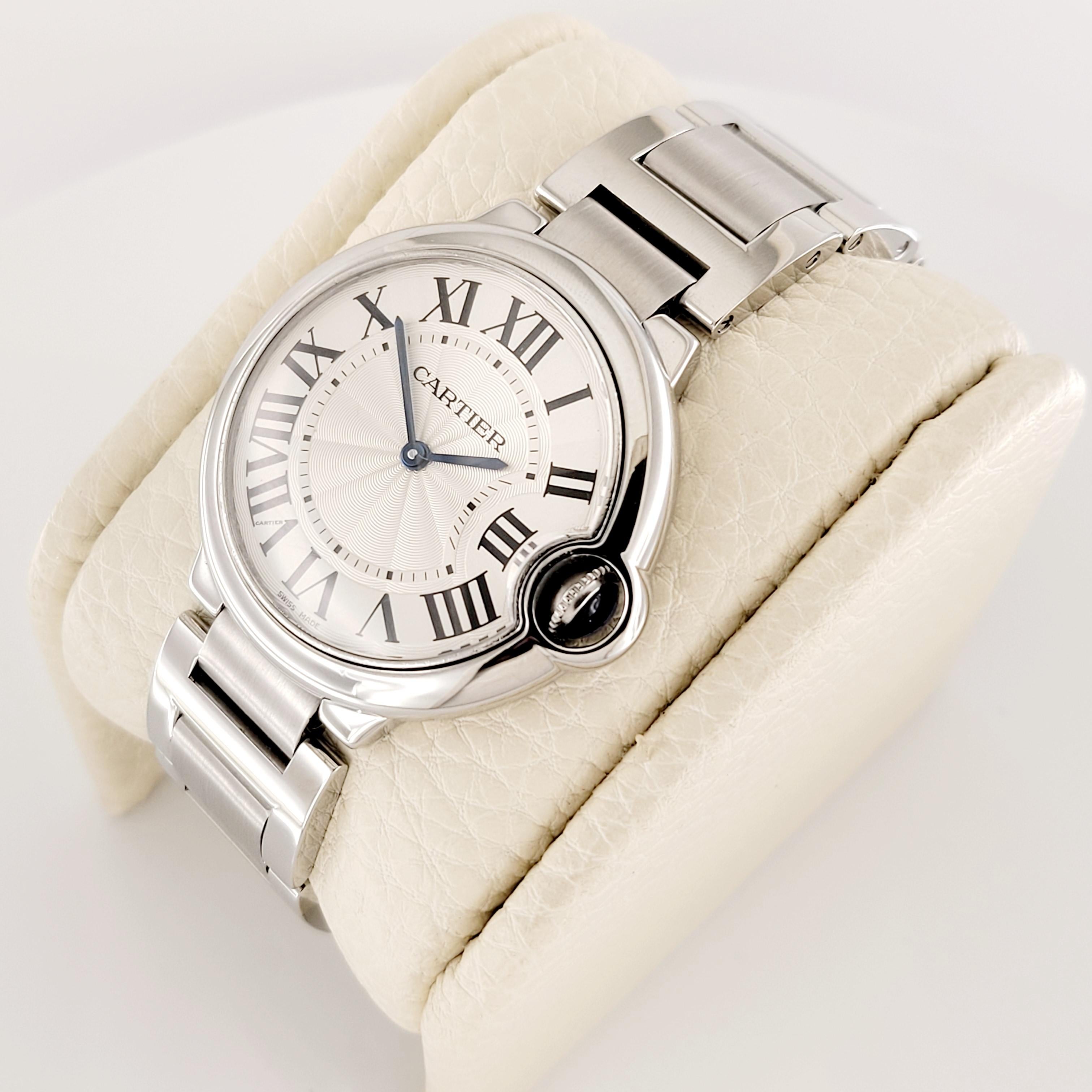 montre cartier ballon blanc