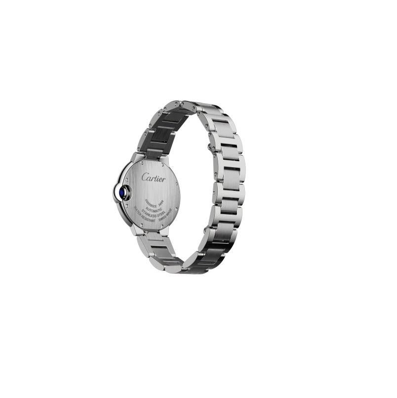 Cartier Ballon Bleu Automatic Ladies Diamond Watch WE902074 (Rundschliff)
