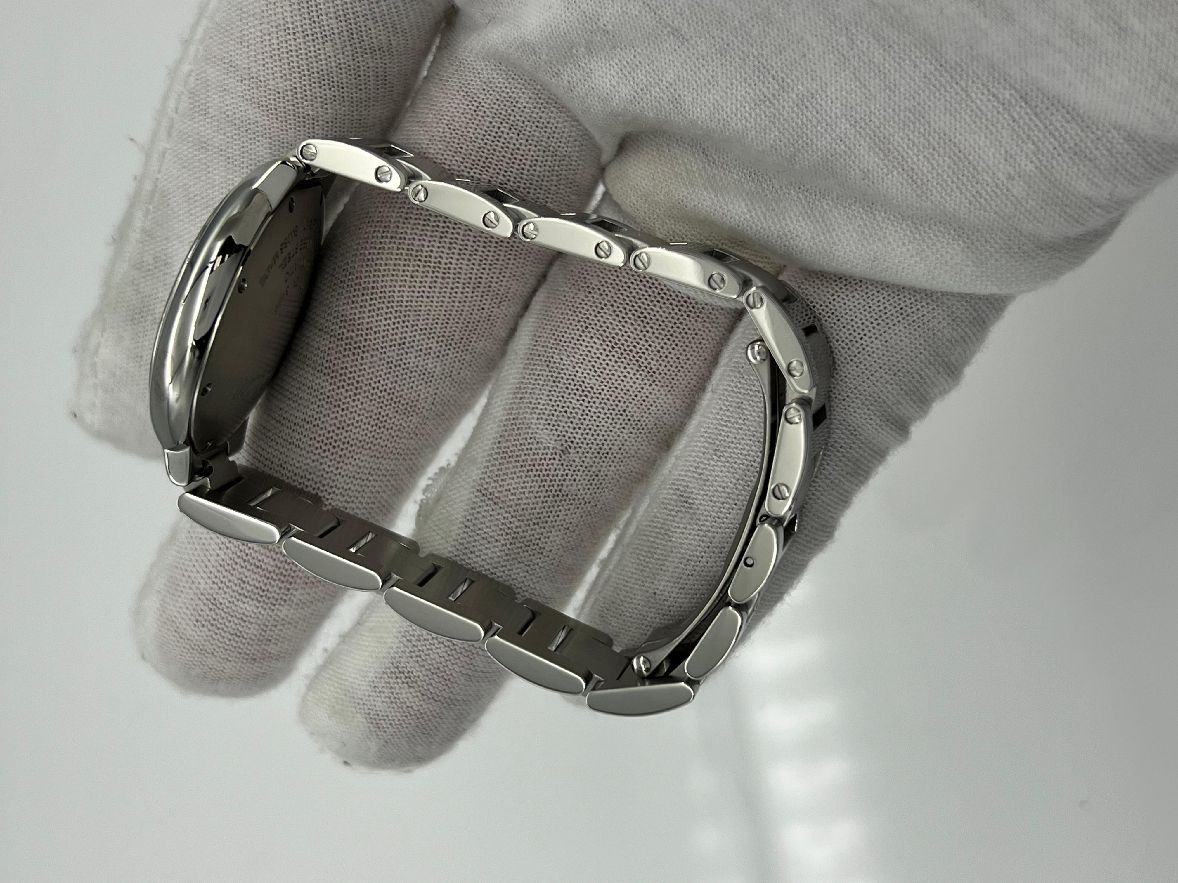 Cartier Ballon Bleu 3489 WE902074 Midsize 33mm Diamond Dial Steel Box Paper For Sale 4