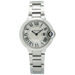 Cartier Ballon Bleu 3653, Silver Dial, Certified and Warranty