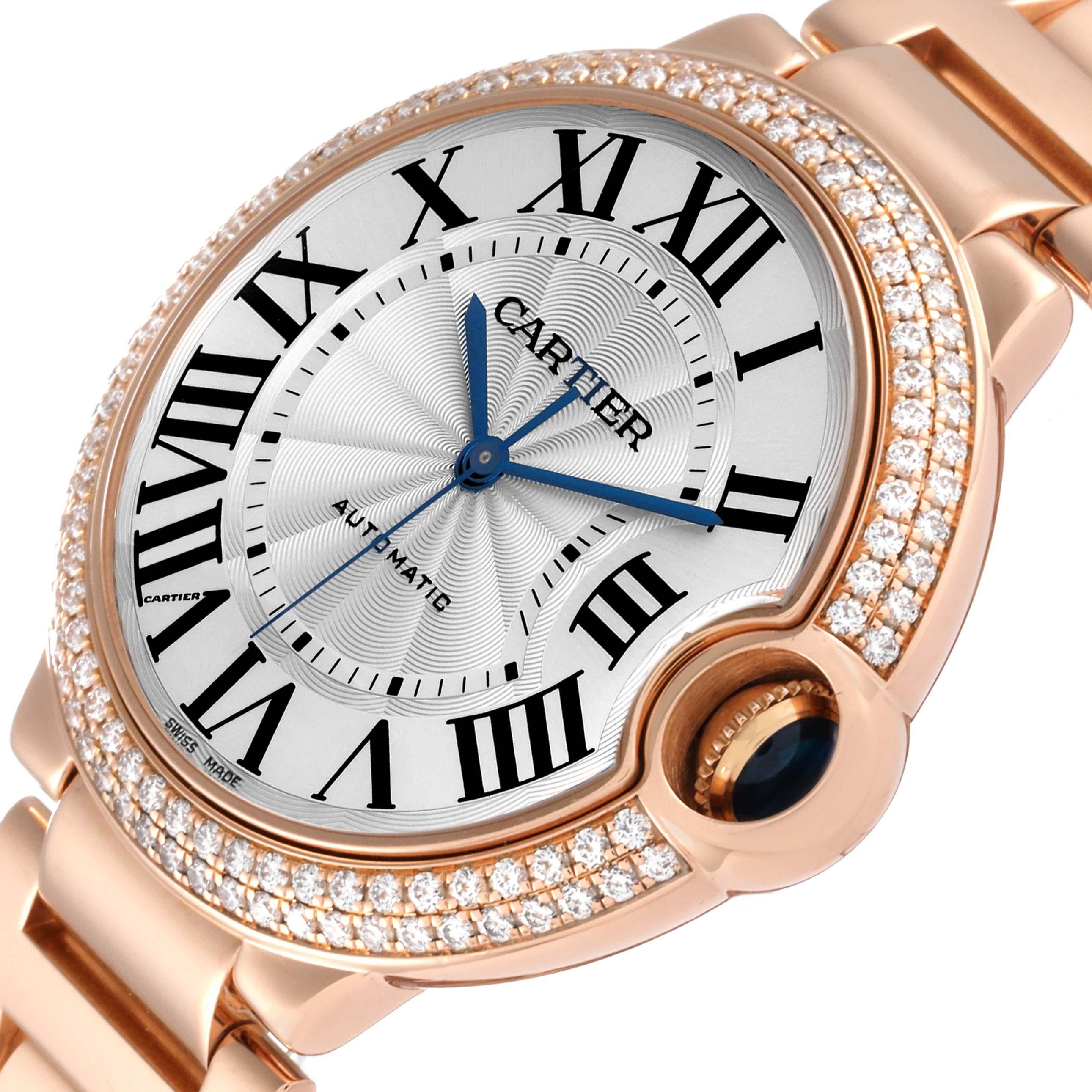 cartier ballon bleu 36mm rose gold