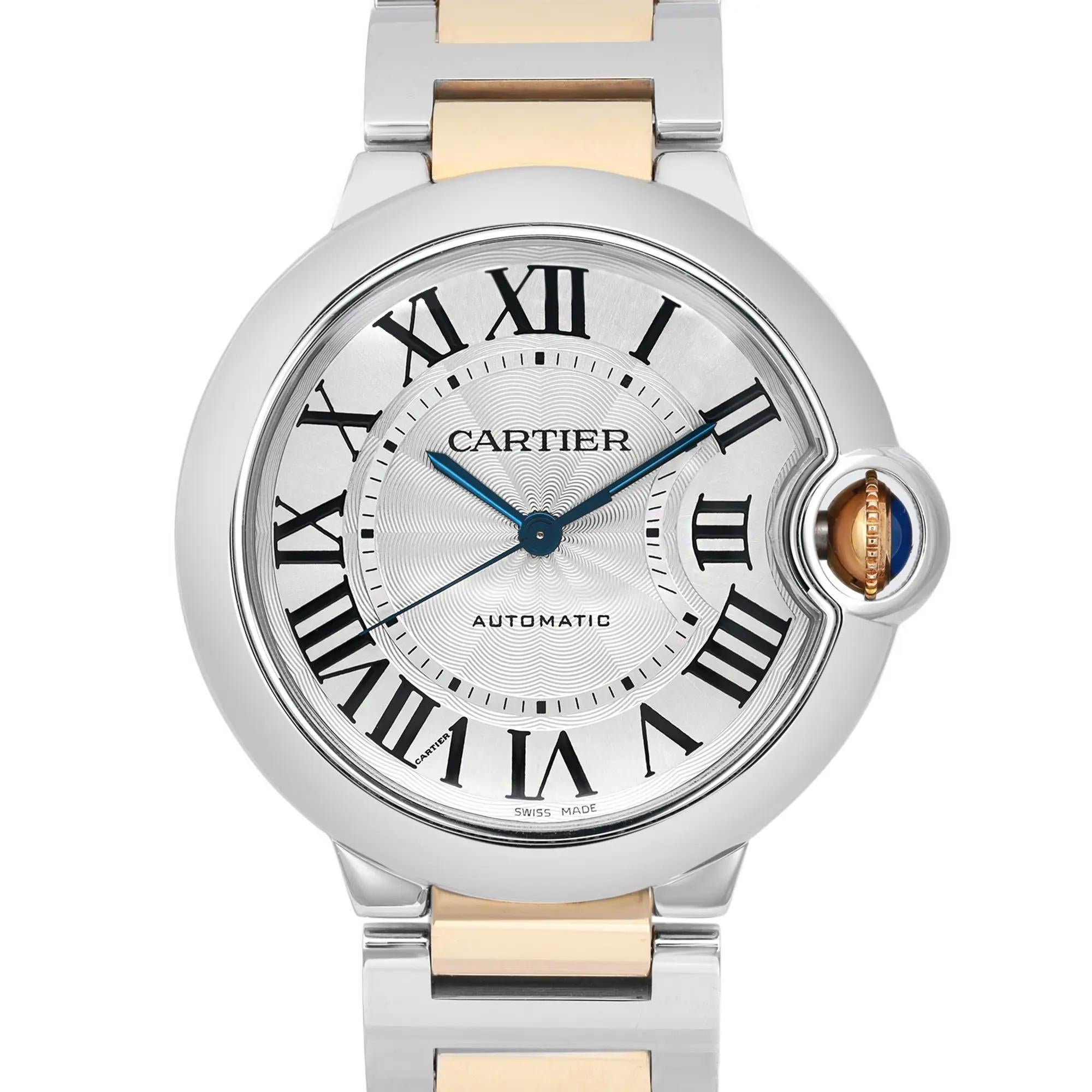 Pre-owned in excellent condition. No original box and papers. Comes with chronostore box.

General Information:
Brand: Cartier
Model: Ballon Bleu
Model Number: W2BB0012
Type: Wristwatch
Style: Luxury
Department: Unisex Adult
Country/Region of